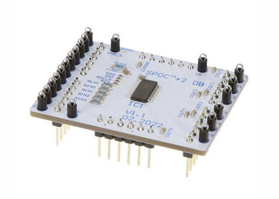 Scheda di espansione per la valutazione della piattaforma PMIC Embedded Solutions Switch SPOC-2-DB-BTS71033-6ESP