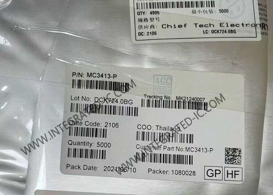 MC3413-P Sensore IC Accelerometro a 3 assi a basso rumore con package VLGA-12 e risoluzione da 8 a 14 bit