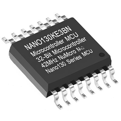 NANO130KE3BN 32-Bit Microcontroller MCU with 42 MHz ARM Cortex M0 Core 86 I/O and 16 kB RAM