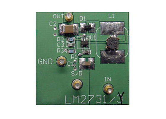 LM2731YEVAL Scheda di valutazione per soluzioni integrate Convertitori boost a 600kHz Modulo di valutazione