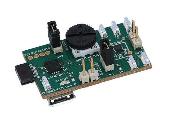 DRV8837EVM Embedded Solutions Scheda di valutazione driver motore a ponte a mezza ponte 12V 1.8A