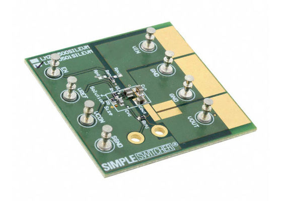 Scheda di valutazione del convertitore DC/DC step-down a 2 MHz per soluzioni integrate LMZ10501SILEVM