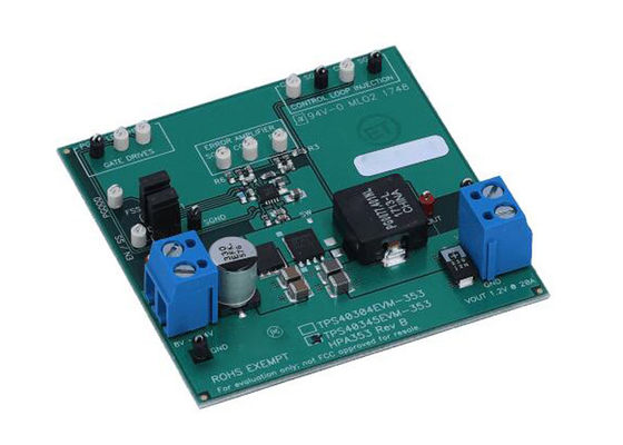 TPS40345EVM-353 Embedded Solutions Modulo di valutazione del controller buck sincrono TPS40345