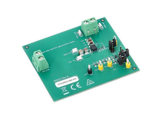Scheda di valutazione Embedded Solutions TPSM84338EVM, modulo di alimentazione step-down sincrono da 3A