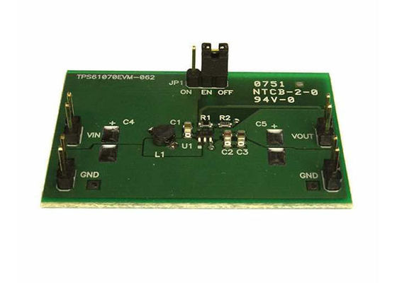 Scheda di valutazione del convertitore step-down DC/DC a 1,2 MHz 5 V 300 mA Embedded Solutions TPS61070EVM-062
