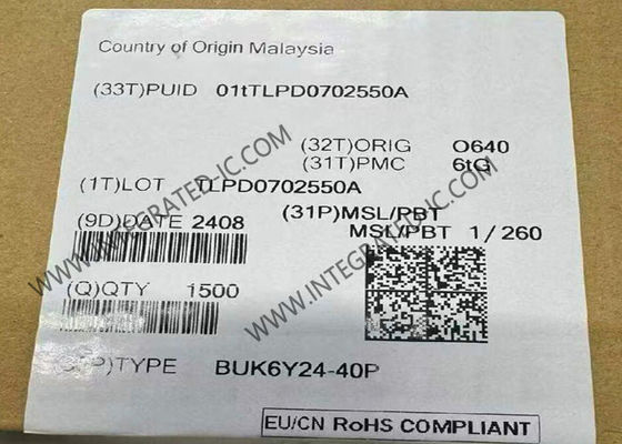 Chip a circuito integrato BUK6Y24-40P 39A 40V P-Channel Trench MOSFET Transistor