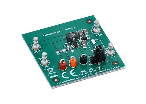 Scheda di valutazione Embedded Solutions LV2862XLVEVM, modulo di valutazione convertitore buck 600mA
