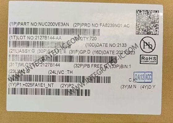Microcontrollore MCU a 32 bit NUC200VE3AN con ARM Cortex M0 a 50MHz, 128 kB di memoria programma e 83 I/O per il controllo industriale