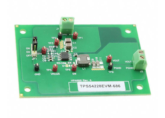 TPS54228EVM-686 Soluzioni incorporate 700 kHz Convertitore sincrono step-down Board di valutazione