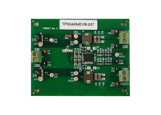 TPS54494EVM-057 Board di valutazione delle soluzioni incorporate dual channel step-down synchronous switcher