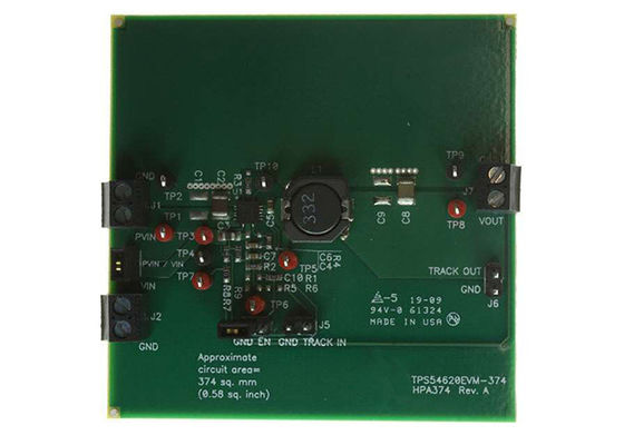 TPS54620EVM-374 Soluzioni incorporate 8V a 17V 6A SWIFTTM Converter Evaluation Module