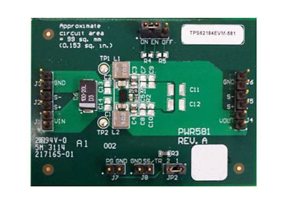 TPS62184EVM-581 Soluzioni incorporate 2-phase Step-Down Converter con AEE Evaluation Board