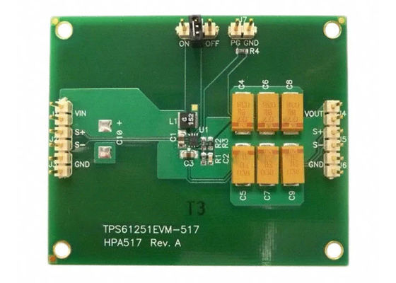 TPS61251EVM-517 Soluzioni incorporate 1.5A Corrente limite Boost Converter Board