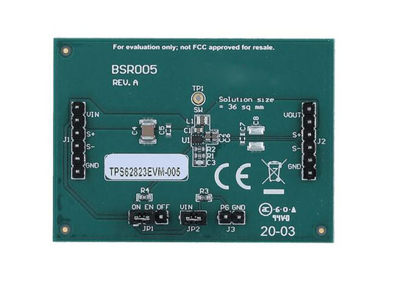 TPS62823EVM-005 Soluzioni incorporate Step Down Converter TPS62823 Modulo di valutazione di controllo DCS