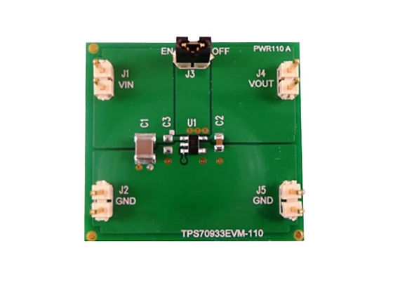 Scheda di valutazione del regolatore di tensione lineare a canale singolo TPS70933EVM-110 Embedded Solutions