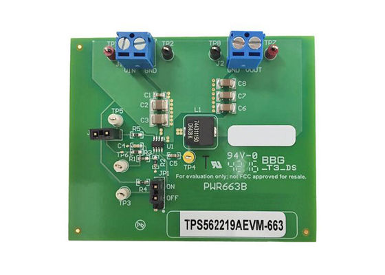 TPS562219AEVM-663 Soluzioni incorporate D-CAP2 Sincrono Step Down Converter Board di valutazione