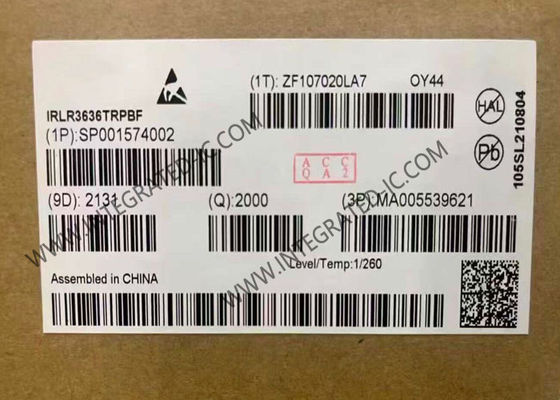 IRLR3636TRPBF 60V 99A Potenza MOSFET Transistor HEXFET N-Channel con 6,8 mOhms RDS ((ON) nel pacchetto DPAK-3