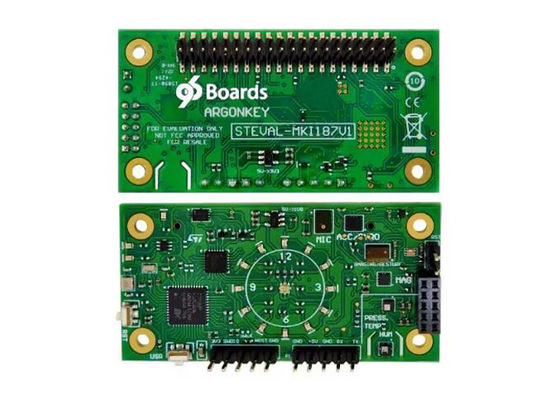 STEVAL-MKI187V1 Board di valutazione delle soluzioni incorporate 96Boards ArgonKey Mezzanine Board