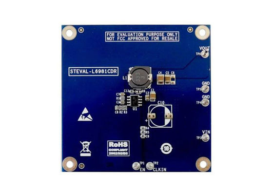 STEVAL-L6981CDR Embedded Solutions L6981CDR Scheda di valutazione del regolatore step-down sincrono