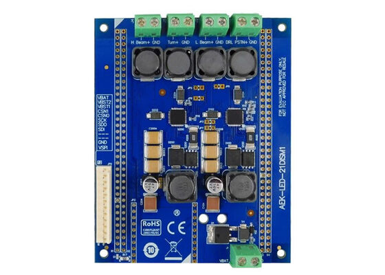 AEK-LED-21DISM1 Embedded Solutions AutoDevKit 2 Scheda di valutazione driver LED con uscite non isolate