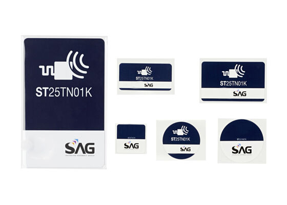 Soluzioni incorporate ST25-TAG-BAG-AC Serie ST25 Tag RFID da leggere solo Tavola di valutazione della memoria