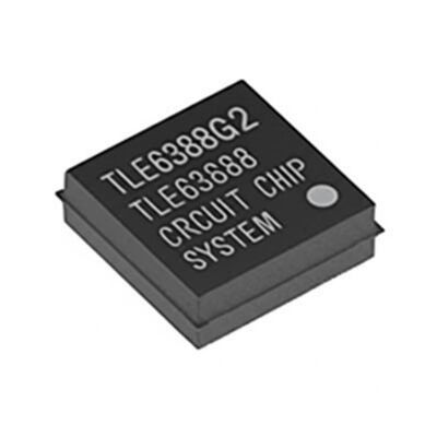 TLE6368G2 Chip IC multi-voltaggio con corrente di ingresso da 5,5 V a 60 V e corrente di uscita da 800 mA per sistemi di alimentazione automobilistica