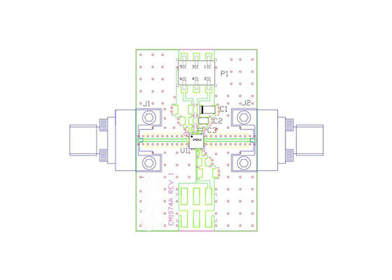 CMD270P3-EVB Scheda di valutazione amplificatore a basso rumore MMIC a banda larga per soluzioni embedded