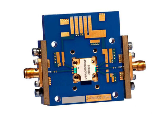 CMPA0527005F-AMP1 Scheda di test per soluzioni embedded CMPA2735075F Scheda di valutazione amplificatore di potenza MMIC GaN