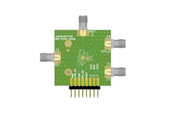 QPF4239QEVB Soluzioni incorporate Automotive Dual 2.4GHz RF Front End Board