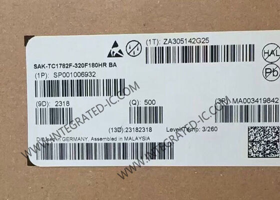 Microcontroller IC LQFP176 di SEDERE del chip SAK-TC1782F-320F180HR del circuito integrato