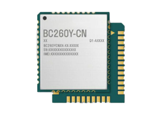 Modulo di comunicazione wireless BC260YCNAA-I03-CNASA LTE Cat NB2 con package LCC e consumo energetico ultra-basso