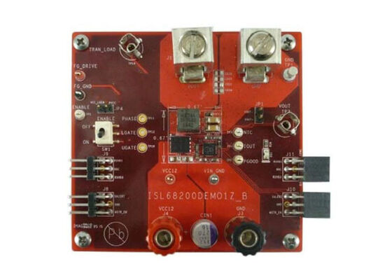 Scheda di dimostrazione del controller digitale ibrido per soluzioni integrate ISL68200DEMO1Z ISL68200, scheda a 6 strati