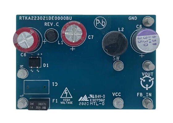 RTKA223021DE0000BU Soluzioni incorporate RAA223021 Consiglio di valutazione dei convertitori ad alta tensione