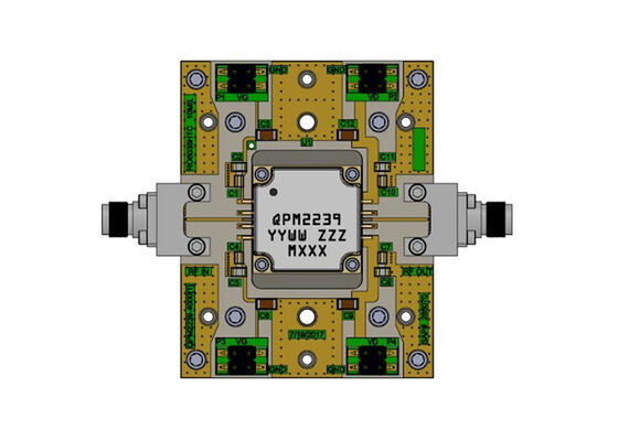QPM2239EVB1 Scheda di valutazione del modulo amplificatore di potenza GaN da 13 GHz a 15,5 GHz per soluzioni integrate