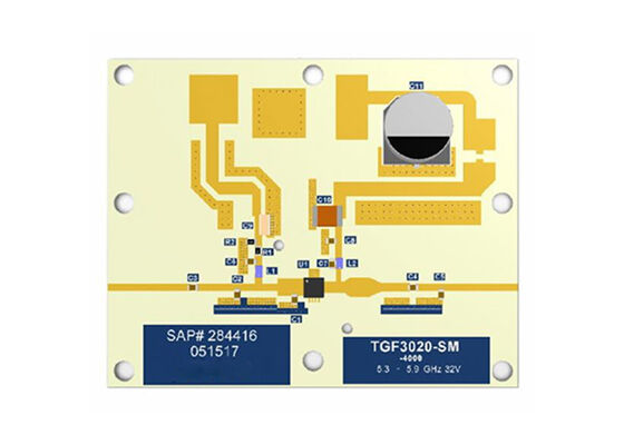 TGF3020-SM-EVB1 Soluzioni incorporate 32V 5W GaN RF Input-Matched Transistor Evaluation Board