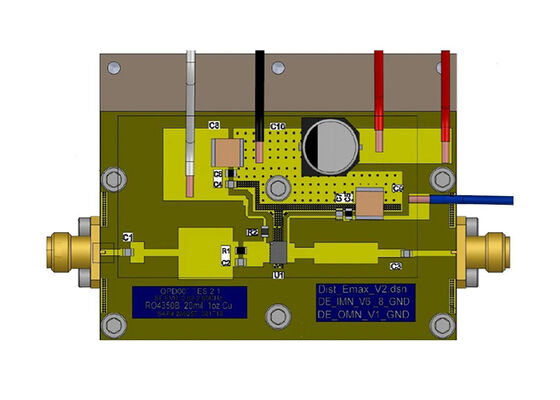 QPD0011EVB1 Scheda di valutazione transistor di potenza a doppio percorso asimmetrico per soluzioni embedded