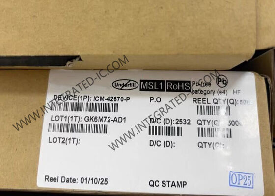 Sensore IC ICM-42670-P IMU ad alte prestazioni di tracciamento del movimento a 6 assi