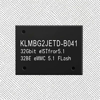 KLMBG2JETD-B041 Memory IC Chip 32Gbit eMMC 5.1 Flash Storage IC Con Interfaccia HS400