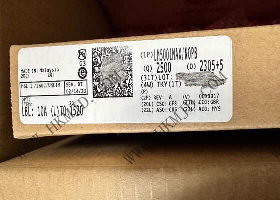 Chip a circuito integrato LM5001MAX Regolatore IC a commutazione ad alta tensione da 1 A con frequenza di commutazione da 50 kHz a 1,5 MHz
