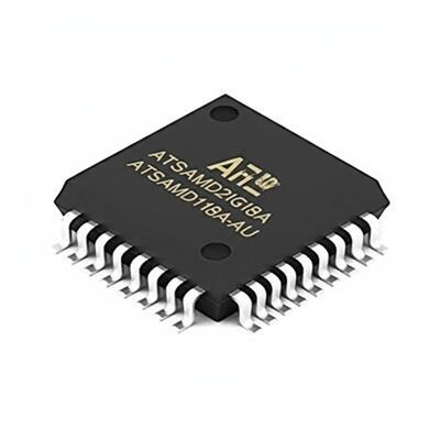 Microcontrollore ATSAMD21G18A-AU MCU 48MHz ad alte prestazioni a 32 bit con 256 kB di Flash e 32 kB di SRAM