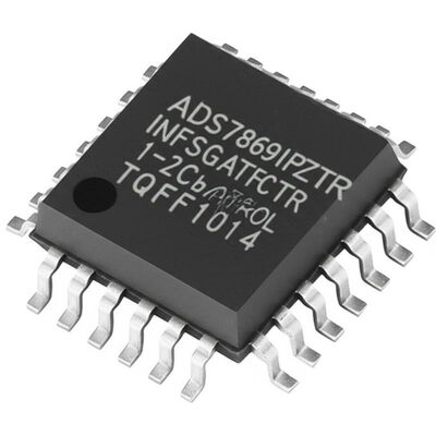 Circuito integrato ADS7869IPZTR Chip a 12 canali per il controllo analogico del motore Front-End con risoluzione a 12 bit e interfaccia digitale flessibile TQFP100