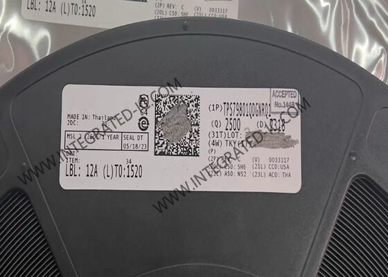 Circuito integrato TPS79801QDGNRQ1, grado automobilistico, regolatore lineare LDO a bassa caduta di tensione da 50 mA