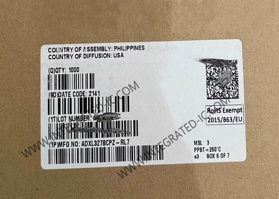 Circuito integrato ADXL327BCPZ Chip Accelerometro a 3 assi a basso consumo con uscite di tensione condizionate al segnale e intervallo di accelerazione ±2 g