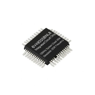6V49205BNLGI8 Chip a circuito integrato, orologio di sistema a 125 MHz con frequenza DDR selezionabile e uscite PCIe LP-HCSL