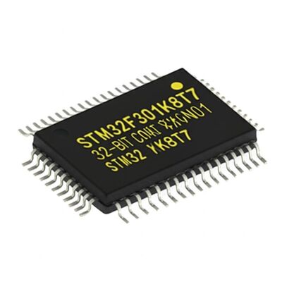 Microcontrollore STM32F301K8T7 a 32 bit con core ARM Cortex M4 a 72 MHz e ADC a 8 canali