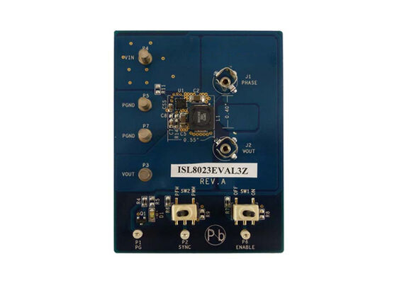 Scheda di valutazione del regolatore buck sincrono da 3A a 1MHz ISL8023EVAL3Z Embedded Solutions
