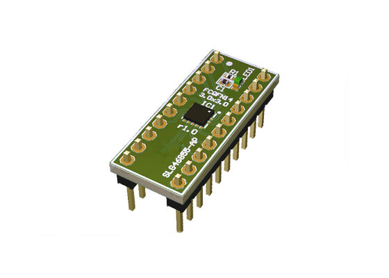 Scheda di valutazione SLG46855AP-DIP Embedded Solutions GreenPAK™ Configurable Mixed-Signal IC