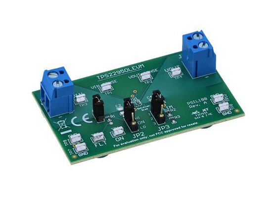 Modulo di valutazione delle soluzioni incorporate TPS22950LEVM per lo switch di carico TPS22950L