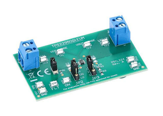 TPS22950Q1EVM Embedded Solutions Modulo di valutazione interruttore di carico automobilistico TPS22950-Q1