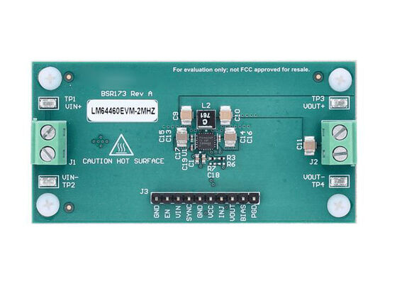 LM64460EVM-2MHZ Soluzioni incorporate LM64460-Q1 Modulo di valutazione del convertitore sincrono step-down